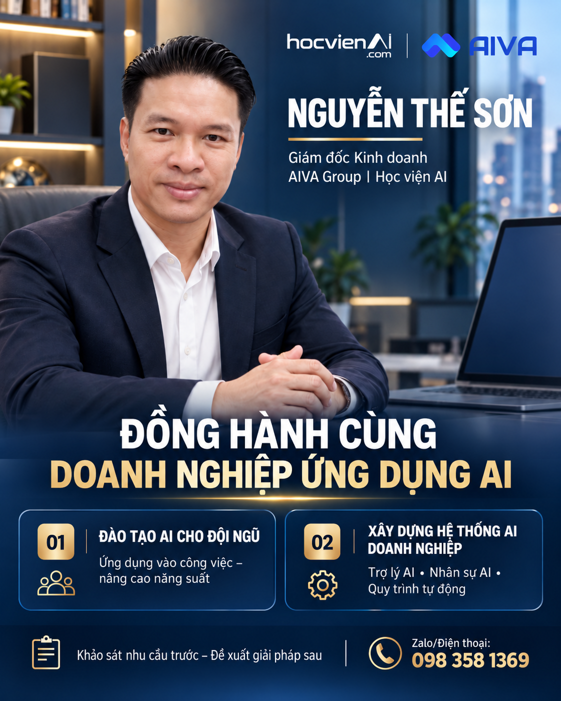 Chân dung Nguyễn Thế Sơn