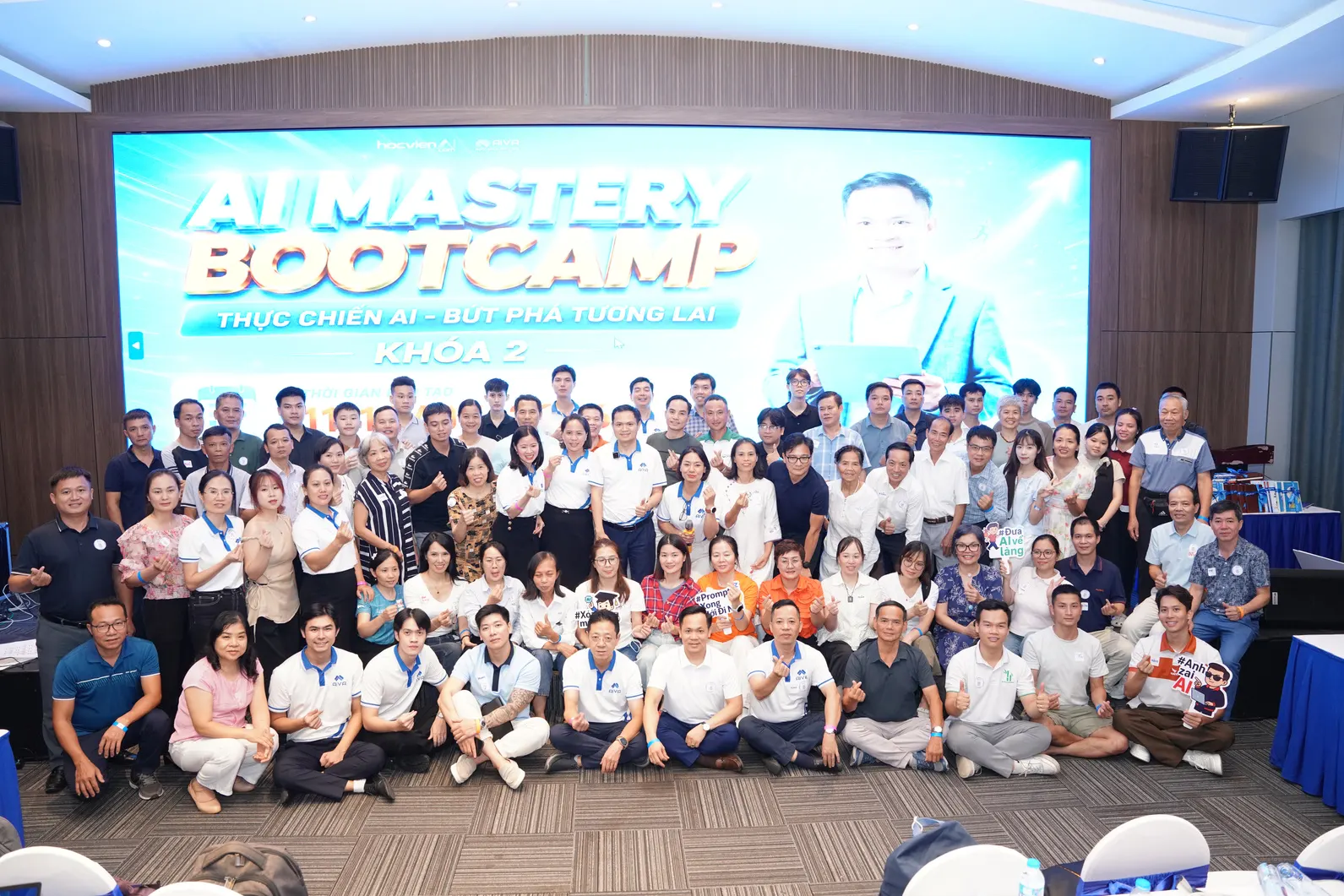Học viên doanh nghiệp tại AI Mastery Bootcamp